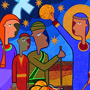 Jesus feeds five thousand